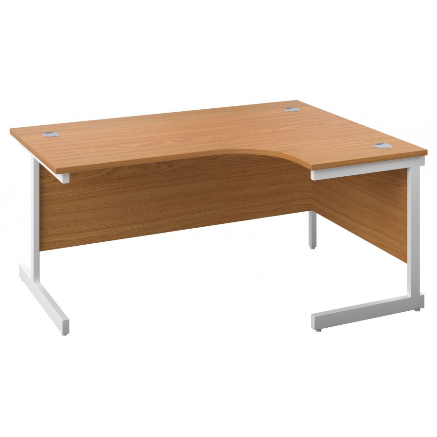 Olton Single Cantilever Corner Office Desk